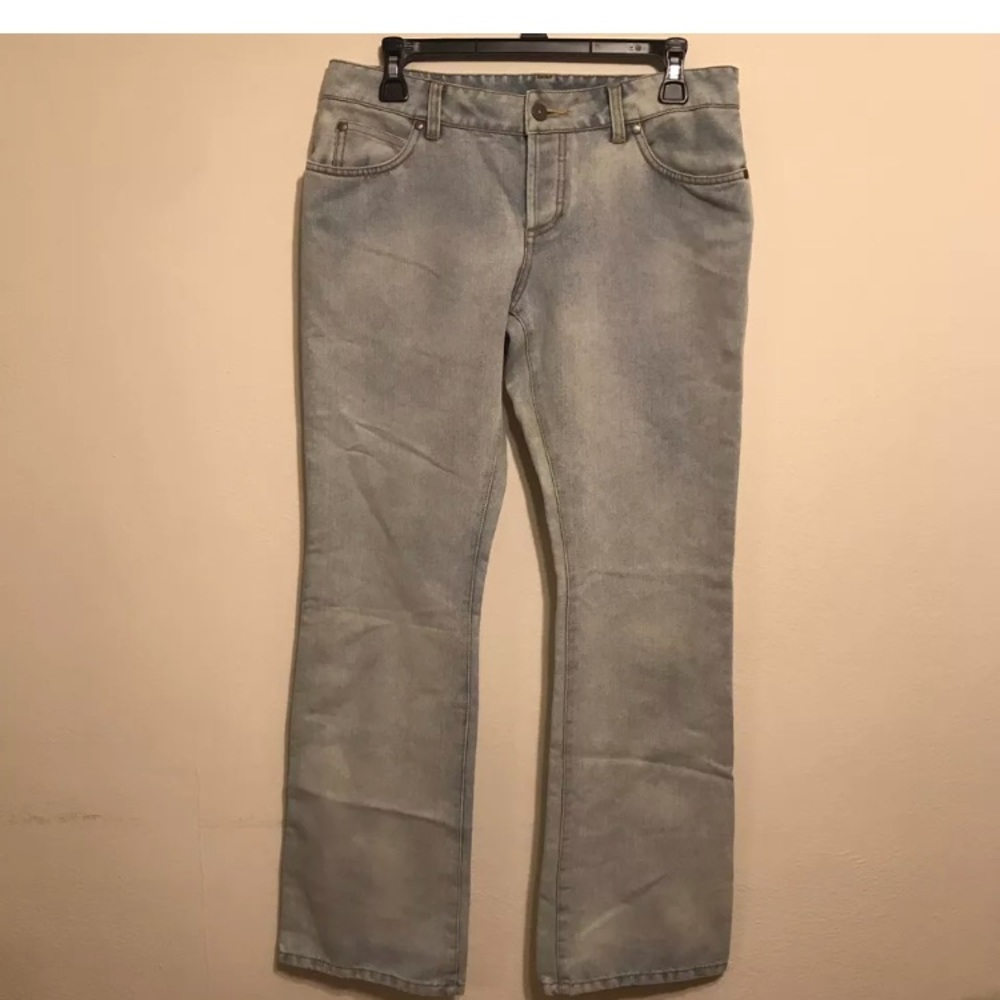Hurley Skater Jeans Light Wash Wide Straig…